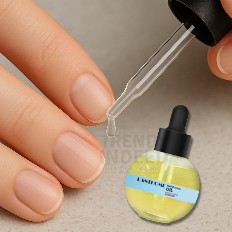 Daily Nail Care Solution LANTHOME Cuticle Oil for Dry and Damaged Cuticles