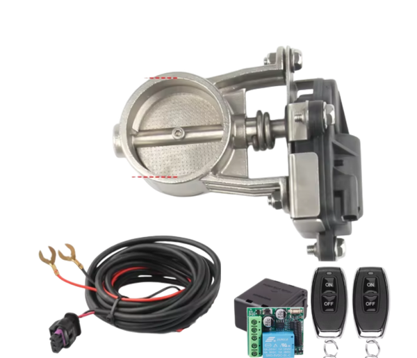 Clapets d'Échappement Télécommandés avec Double Télécommande - 51mm, 60.3mm, 63mm, 76mm