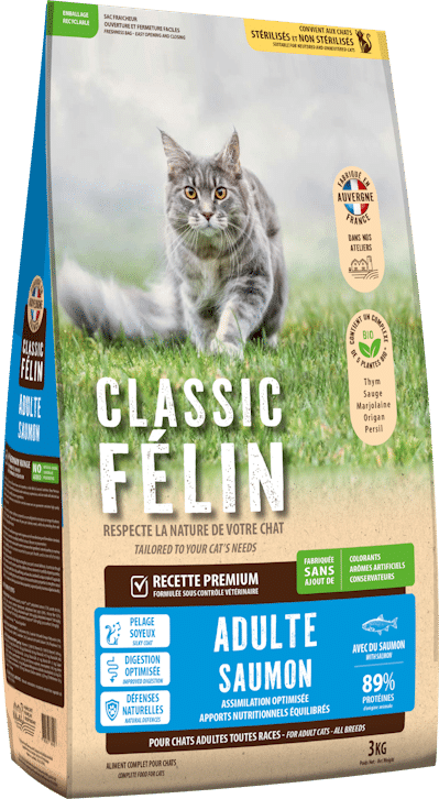 Classic Félin Adulte Saumon
