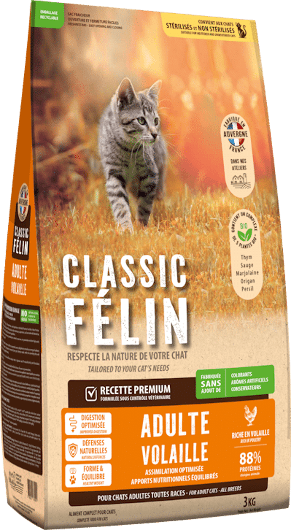 Classic Félin Adulte Volaille