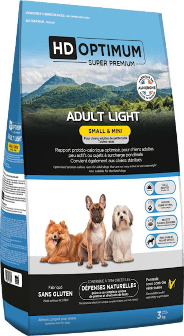 HD OPTIMUM – SMALL & MINI – ADULT LIGHT