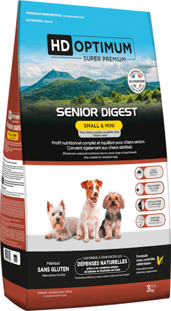 HD OPTIMUM – SMALL & MINI – SENIOR DIGEST (+ de 10 ans)