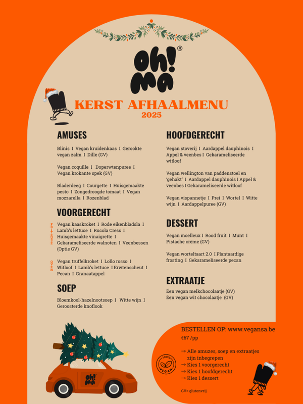 Kerstmenu 2026
