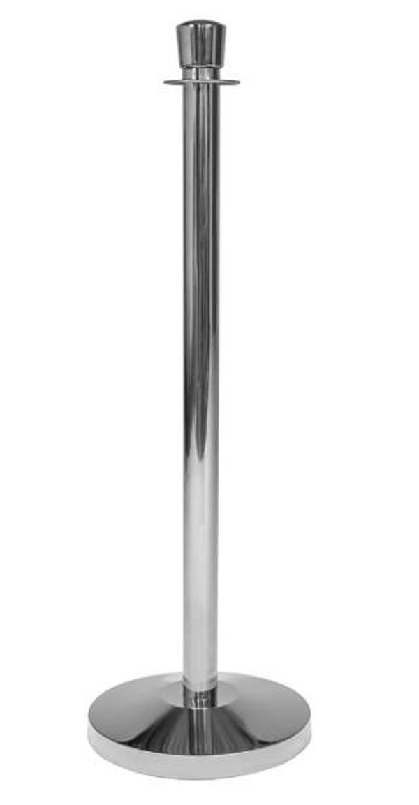 Afzetpaal chroom