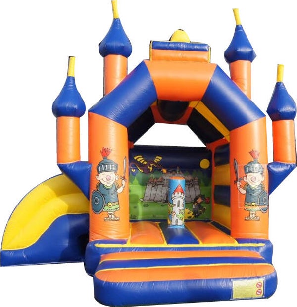 Kasteel met glijbaan