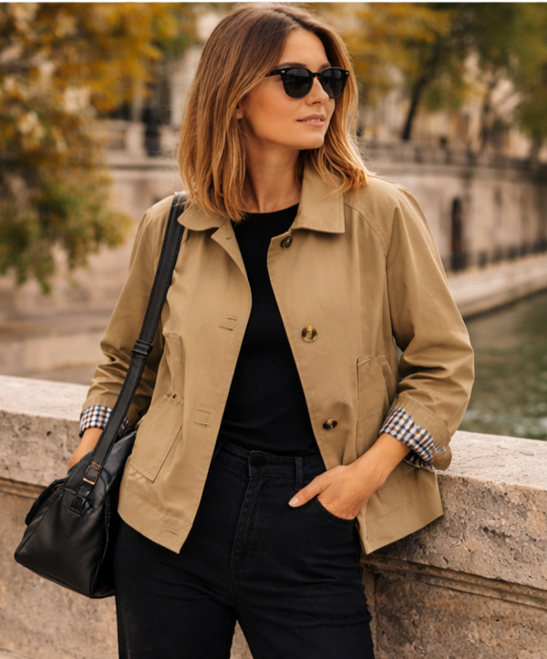 Veste trench femme