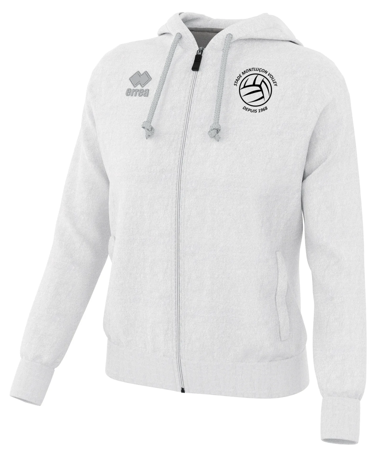 Veste à capuche Errea Wita Blanc - SMV