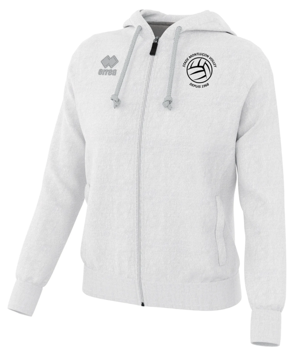 Veste à capuche Errea Wita Blanc - SMV