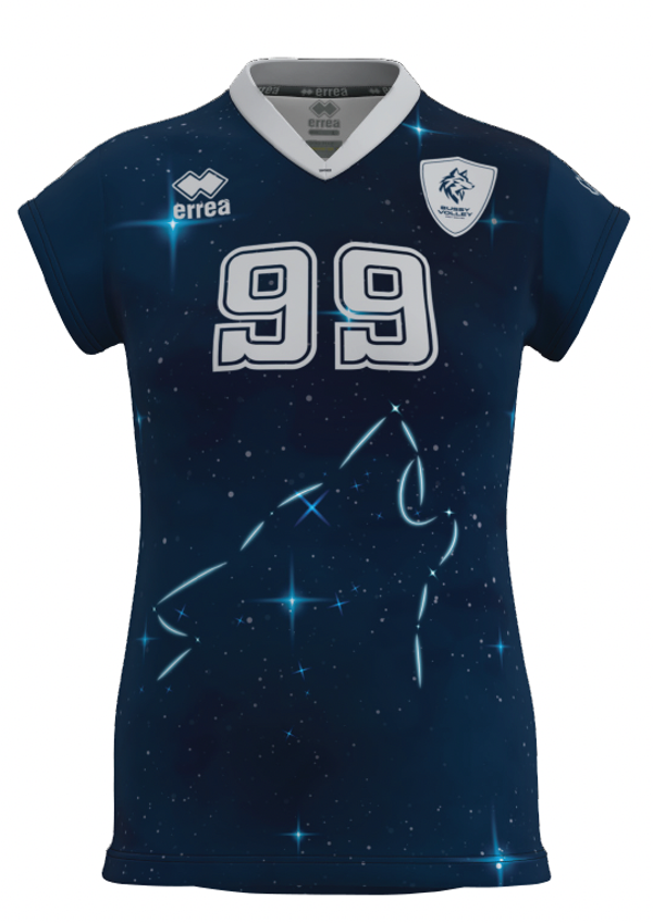 Maillot Bussy Volley - Marine Femme