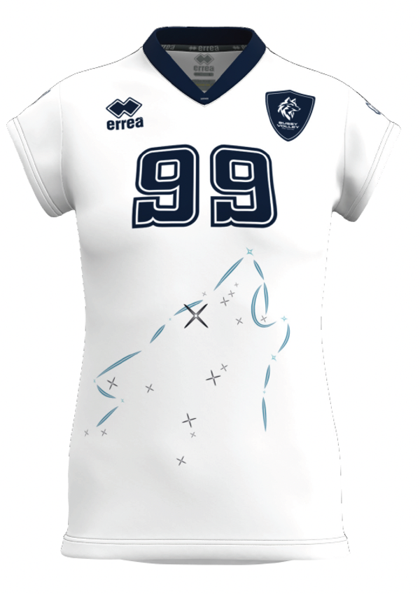 Maillot Bussy Volley - Blanc Femme