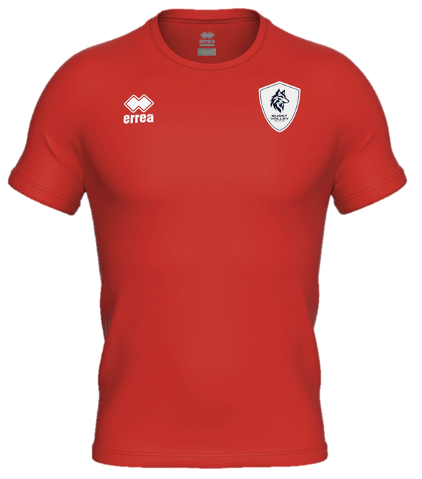 T-shirt entrainement Errea Evo Rouge - Bussy