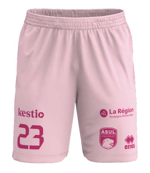 Short 2026/2027 Rose clair - ASUL Octobre Rose