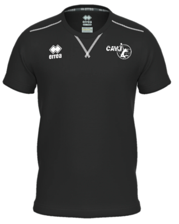 Maillot Entrainement Errea Everton Noir - CAVJ