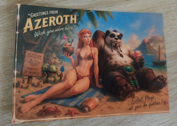 Carte postale été 2026
