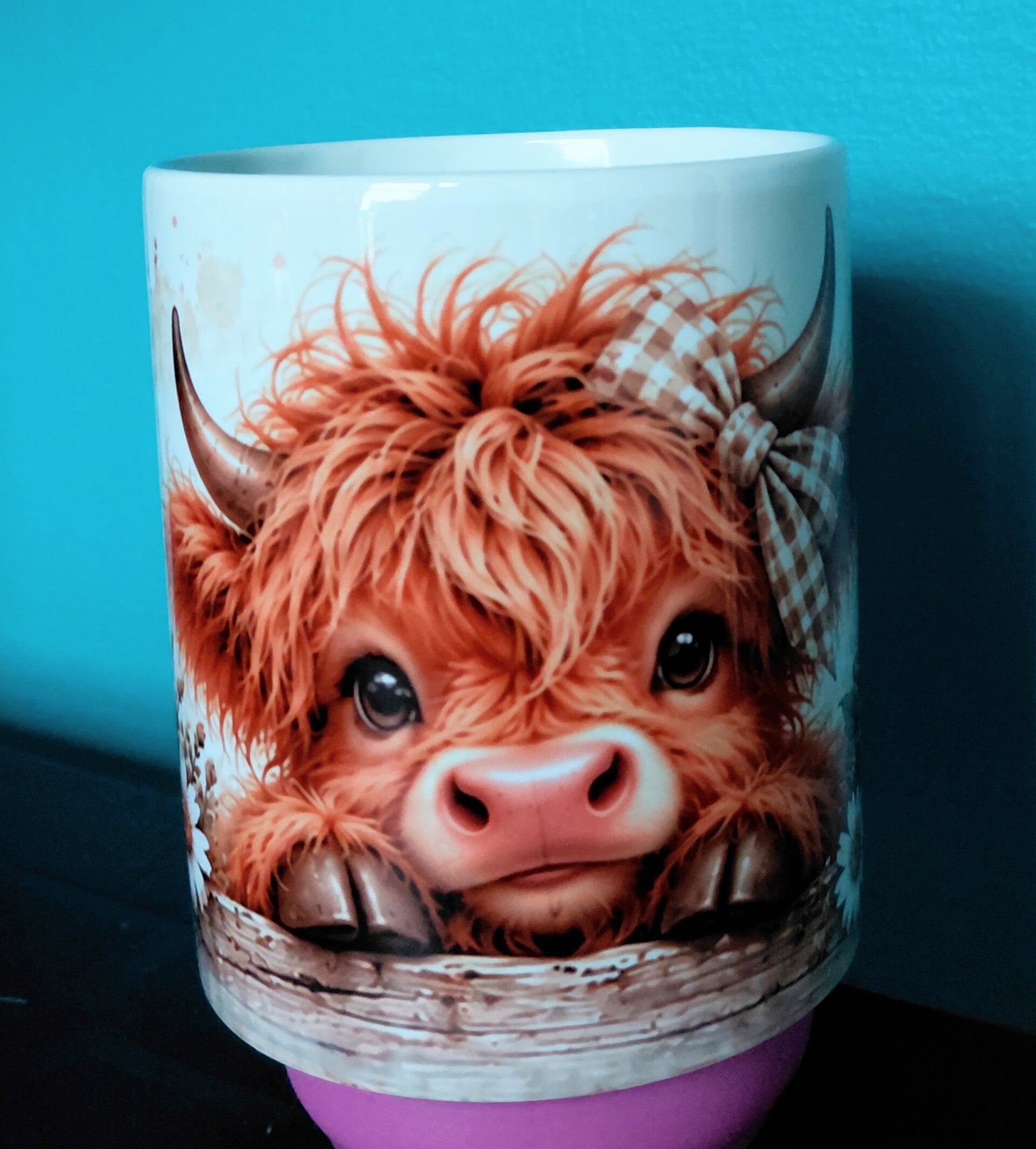 Highland cow mok