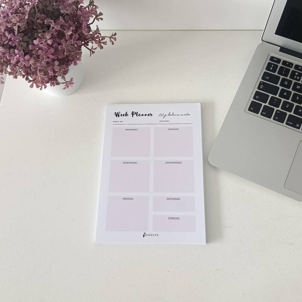 Week Planner - A5 Memoblok