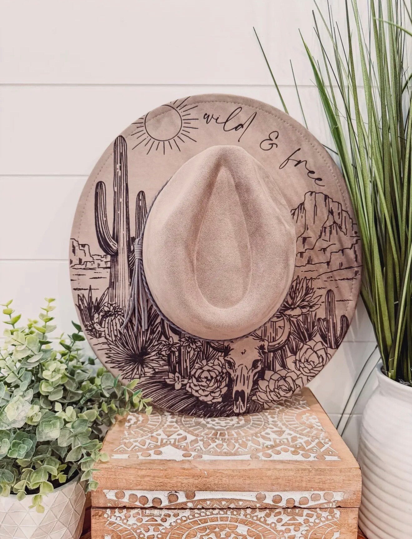 Desert Scene Cowboy Hat