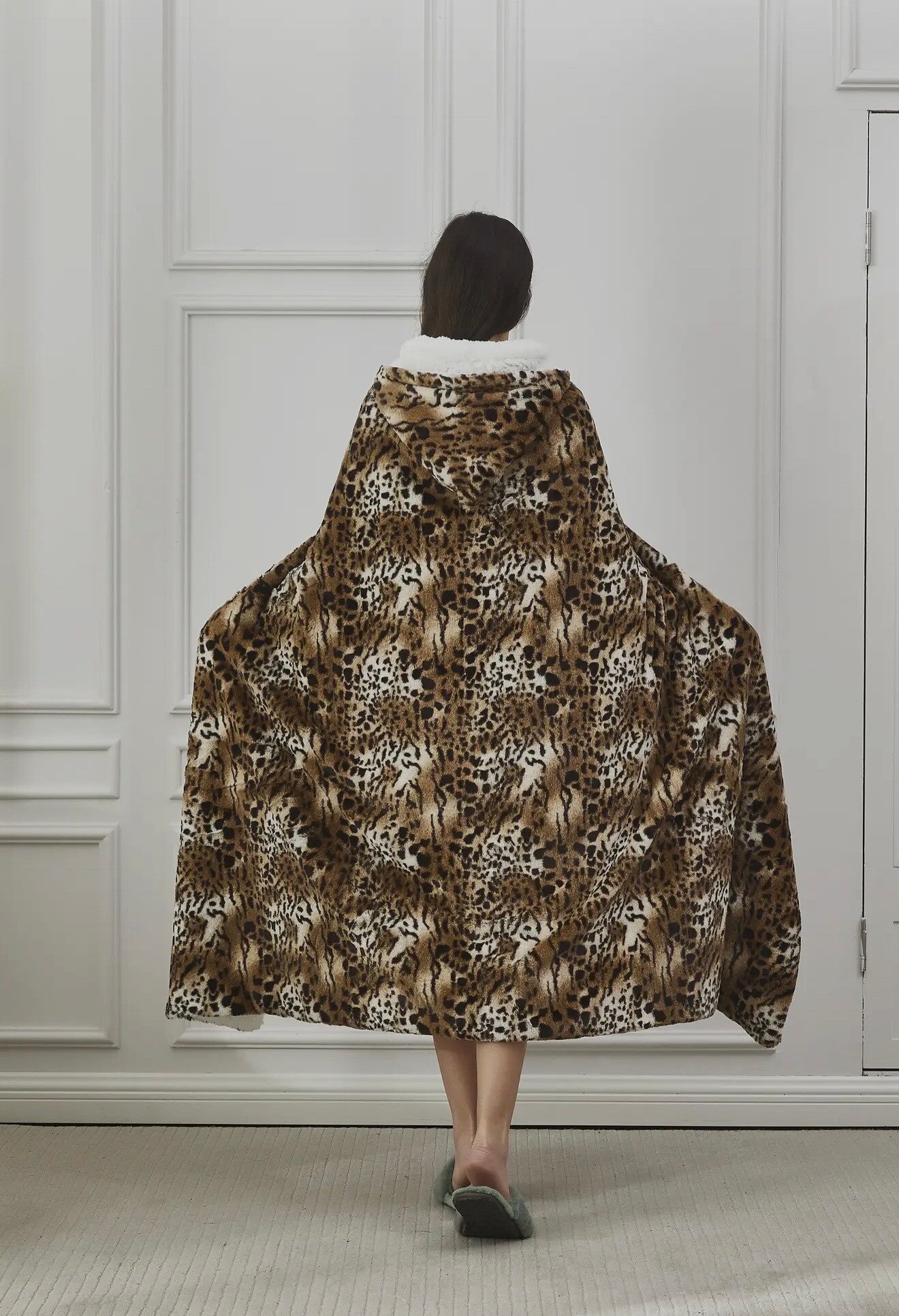 Hoodies Faux Fur Blanket