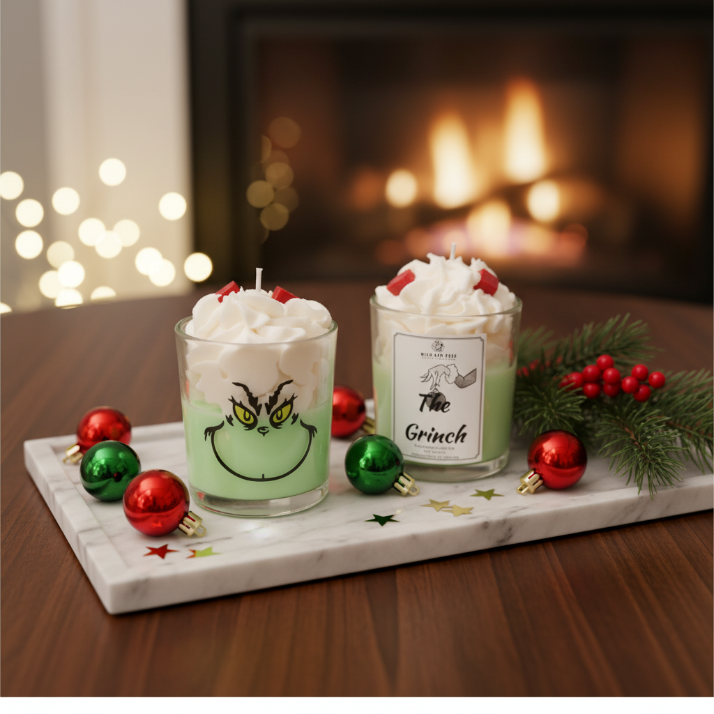 The Grinch Candle