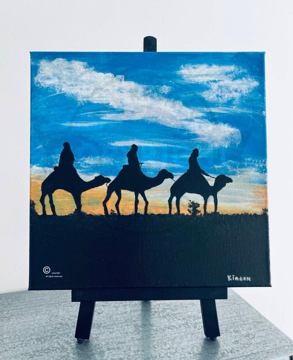 Walk In Moroccan Desert