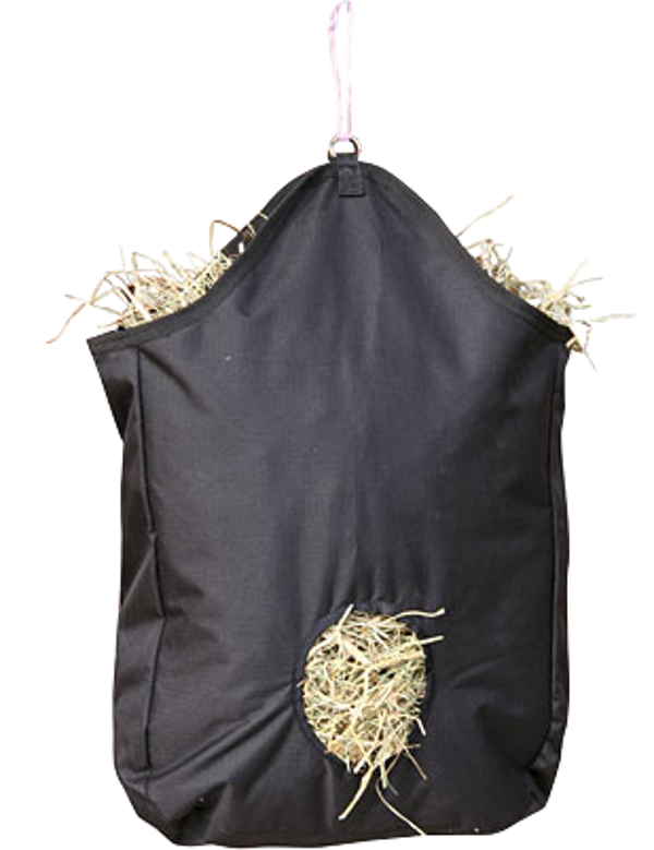 Hooizak zwart 65x50 cm