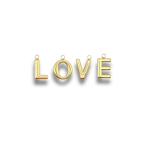 Bubble Letters | LOVE