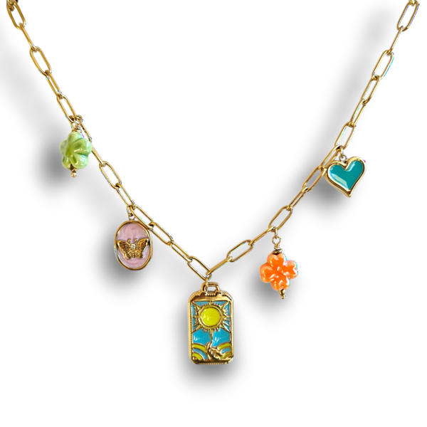 Bedelketting Goudkleur |  Sunshine