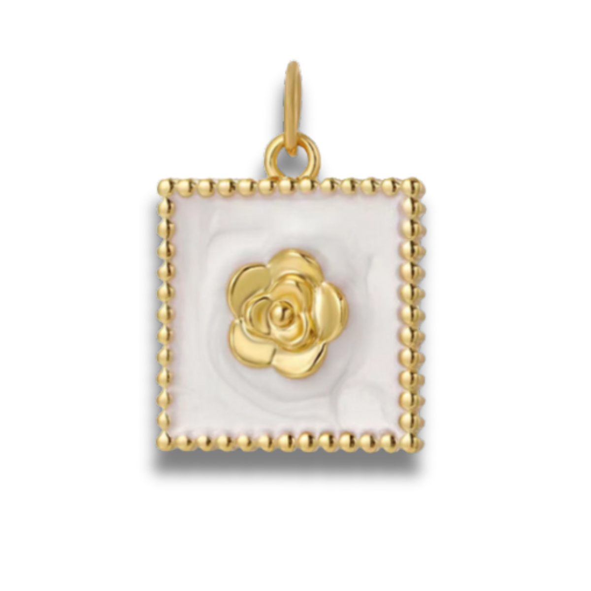 Losse Bedel | Gouden roos in lijst (M)