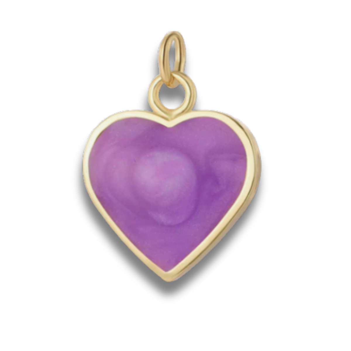 Losse Bedel | Hartje Milky Paars (M)