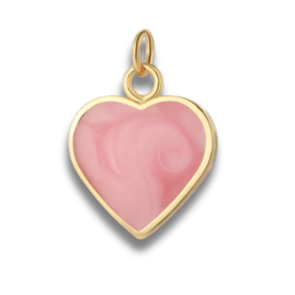 Losse Bedel | Hartje Milky Zachtroze (M)