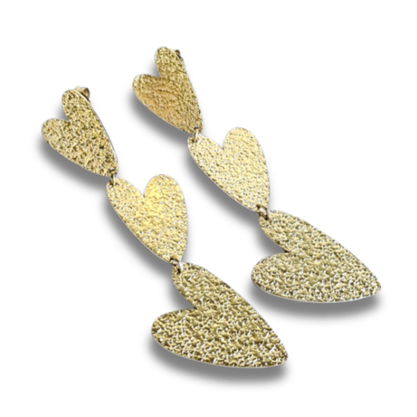 Statement Oorbellen Hartjes | I Adore You