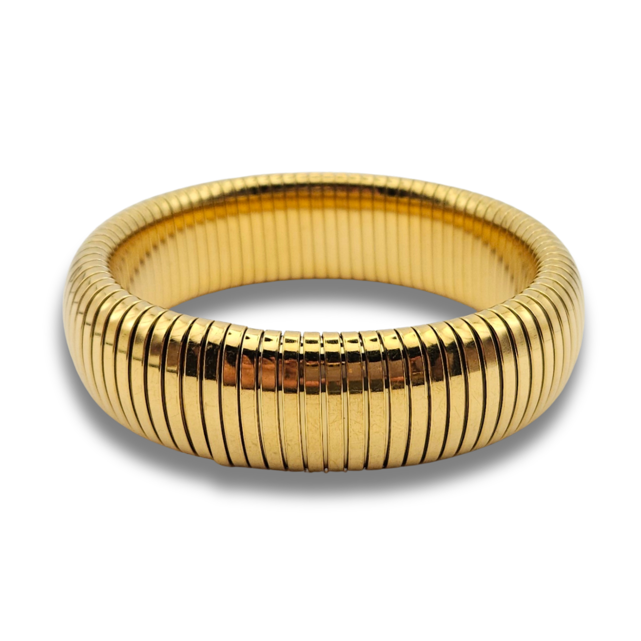 Elastische Armband met strepen | Large 20mm