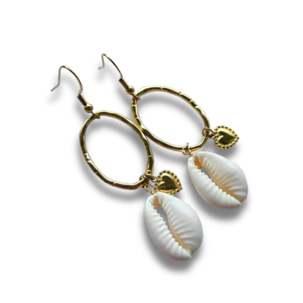 Statement Oorbellen Ovaal | Schelpjes