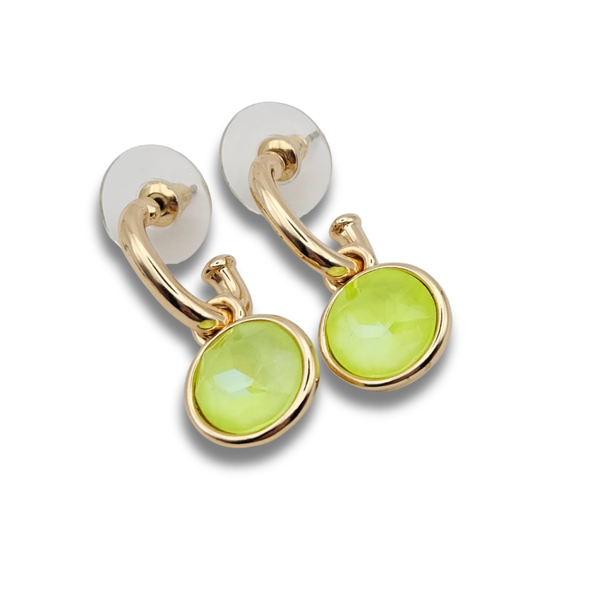 Oorbellen Bedeltjes | Lime Dots