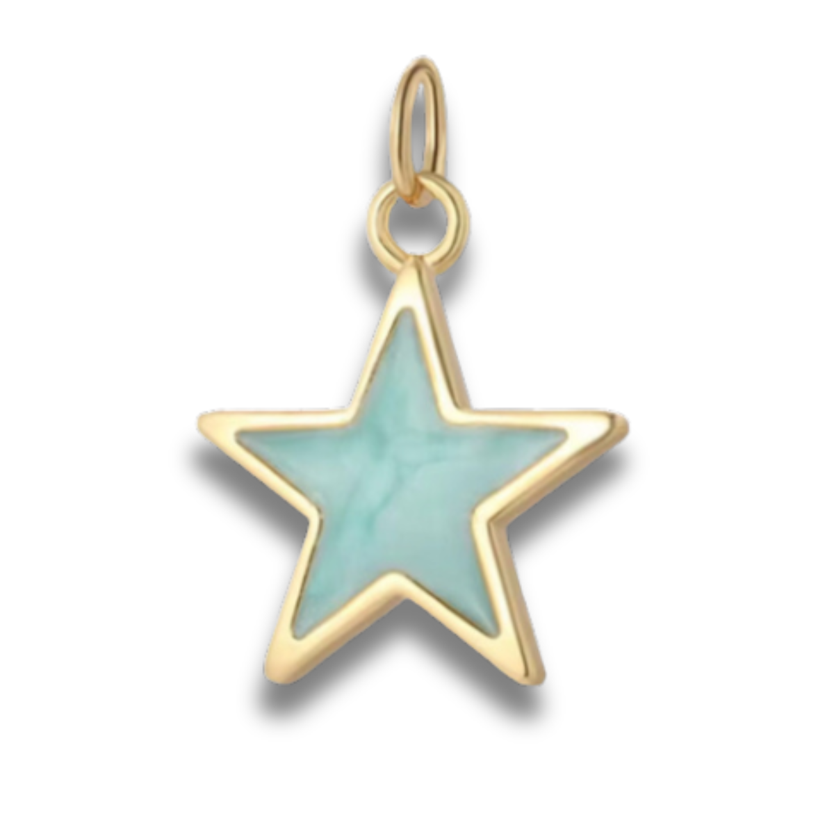 Losse Bedel | Ster Aqua (M)