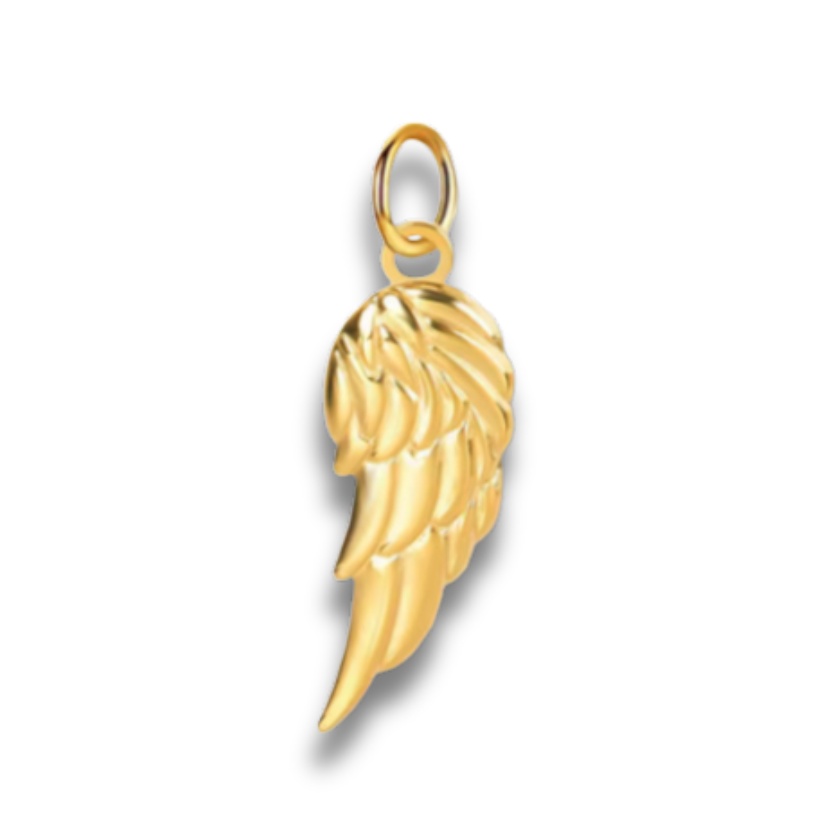 Losse Bedel | Angel Wing Goud (L)