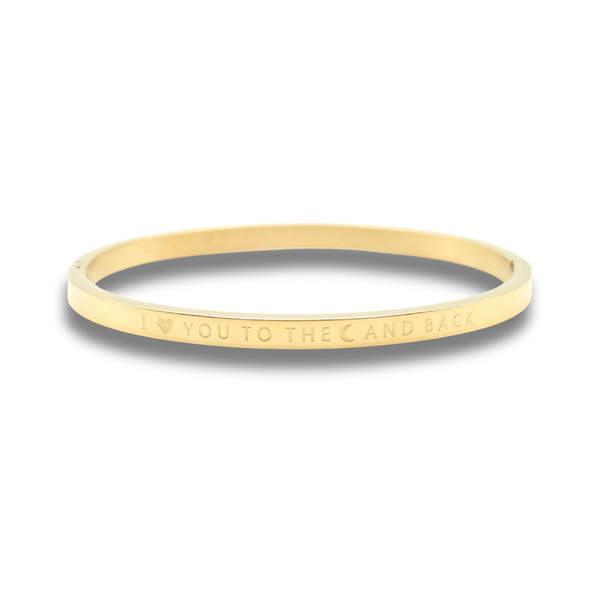 Bangle Armband Goudkleur | TO THE MOON