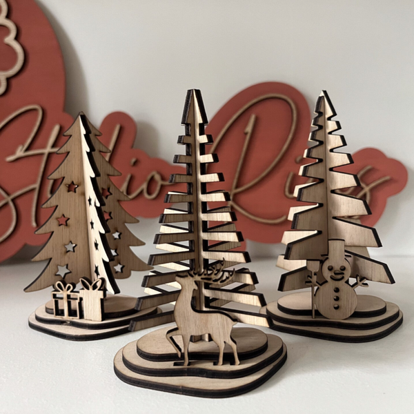 Kerst stukje - 3 soorten