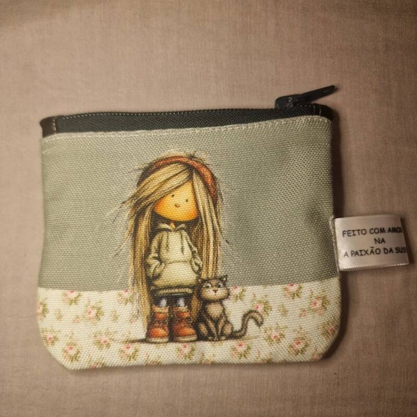 Porte-monnaie en tissu imperméable