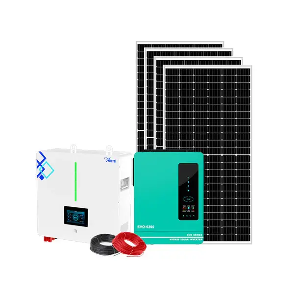 6.2KW Off-grid (with grid switch) LiFePo4 Battery 10kWh