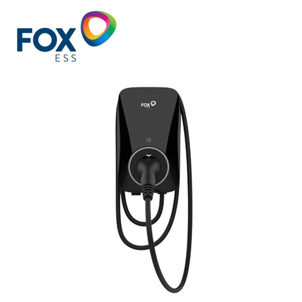 FOX ESS - Borne de recharge - Monophasé - 7.3 kW avec câble de 6m