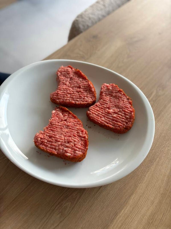 Entrecote burger 100% grasgevoederd Angus Uruguay