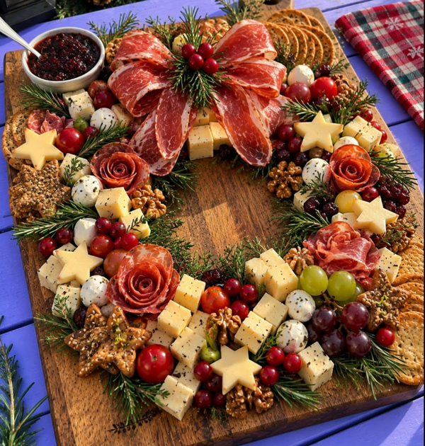 Borrelplank Kerst