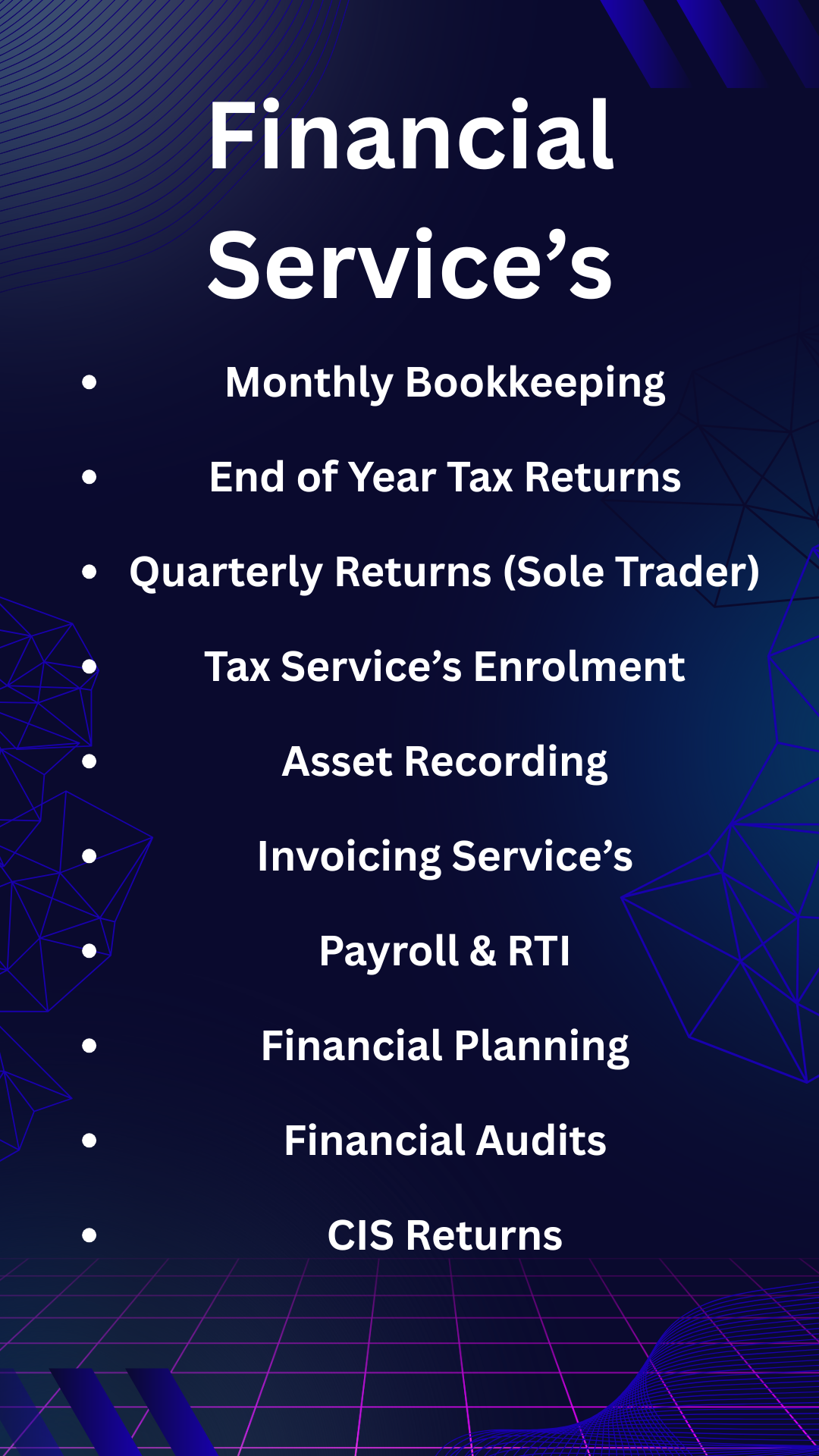 Accountants, Tax Services, HMRC, Invoicing asset recording