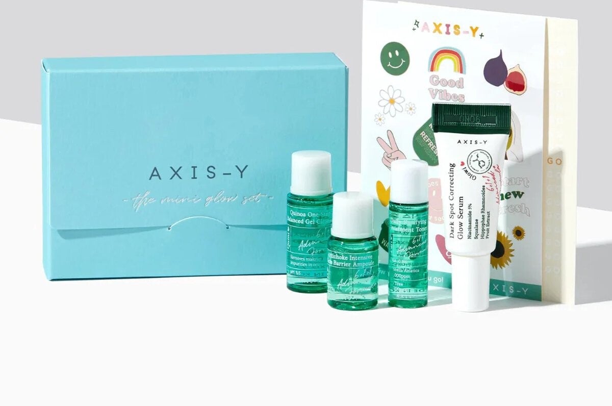 AXIS-Y Mini Glow Set Complete Korean Skincare Routine