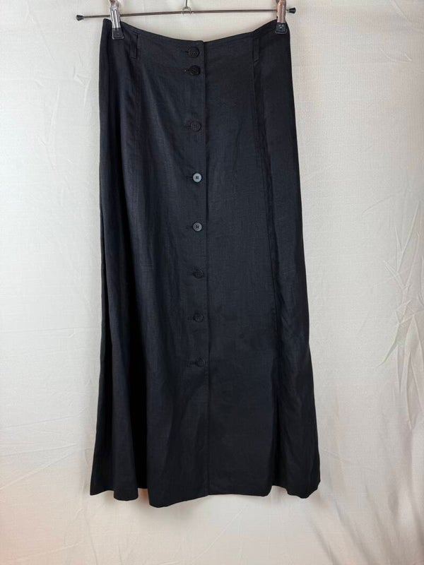 Vintage linnen rok Jaeger | Made in Great Britain | valt als S