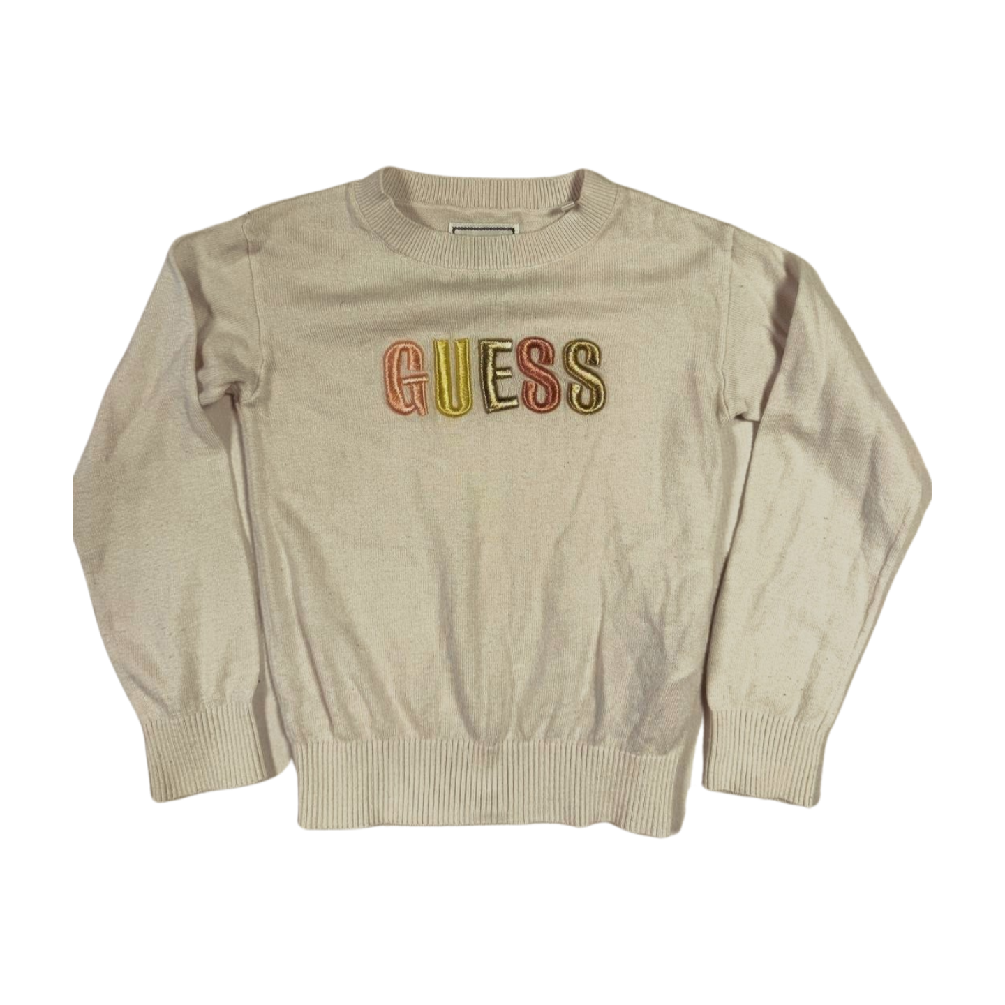 Guess Trui – Wit – Maat 3 jaar – Geborduurd Logo