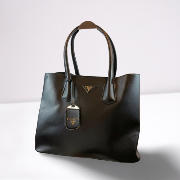 Stijlvolle zwarte shopper / handtas