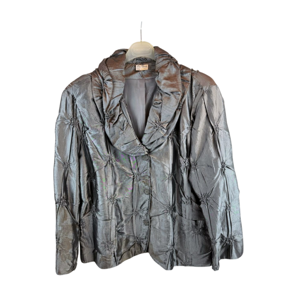 Vintage La Vénite Blazer Jas Grijs – Maat XXXL