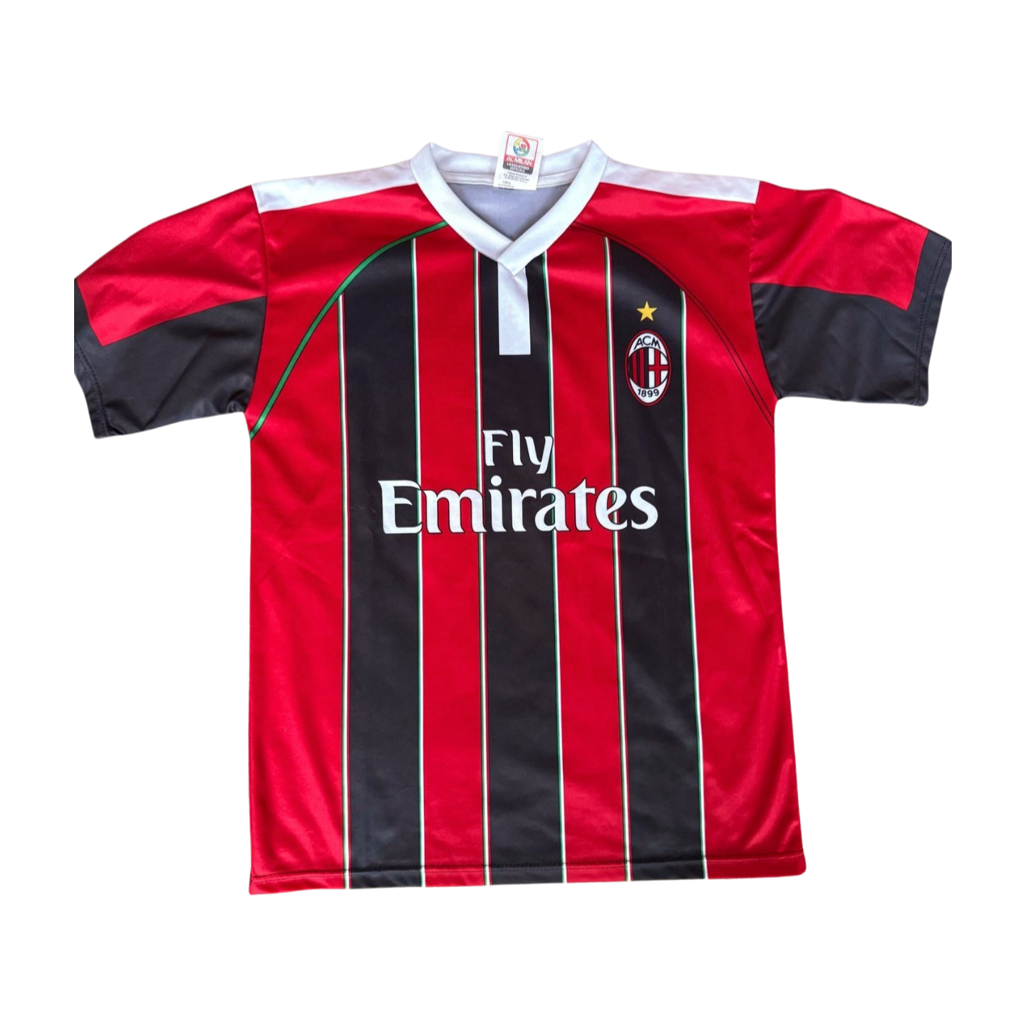 AC Milan Shirt Prince 10 | Rood Zwart | Maat onbekend
